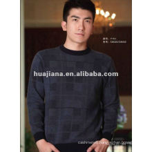 fashion Men's Cashmere knitting sweater/Excellent antipilling